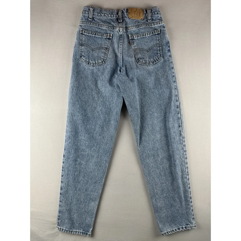 Vintage 90s Levis 550 Orange Tab Jeans USA Made Relaxed Fit 29x30 Student